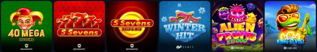 Baloo Bet Casino crash games en instant spellen